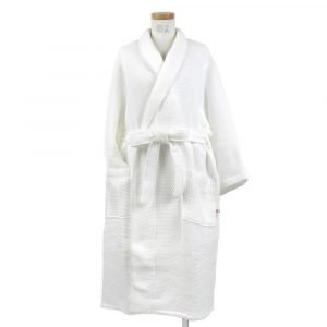 IORI Japan Imabari Cotton Bathrobe White 1